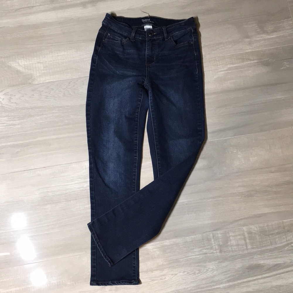 Time and True Straight Leg Jeans